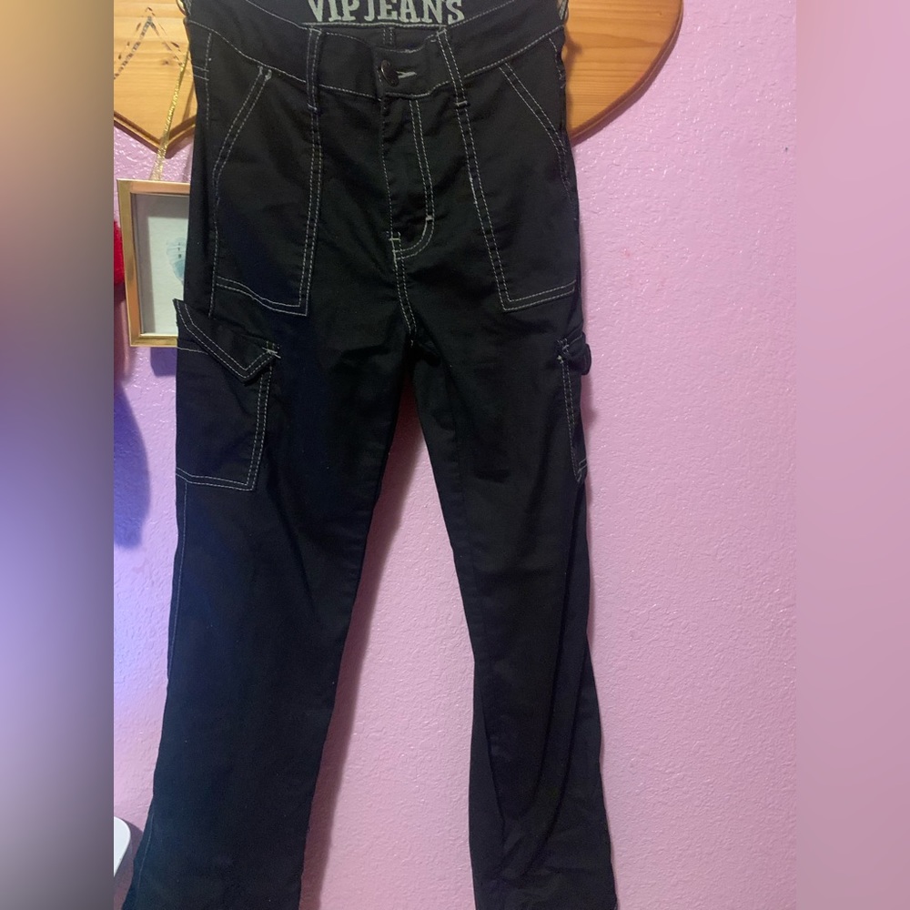 Black Cargo Pants